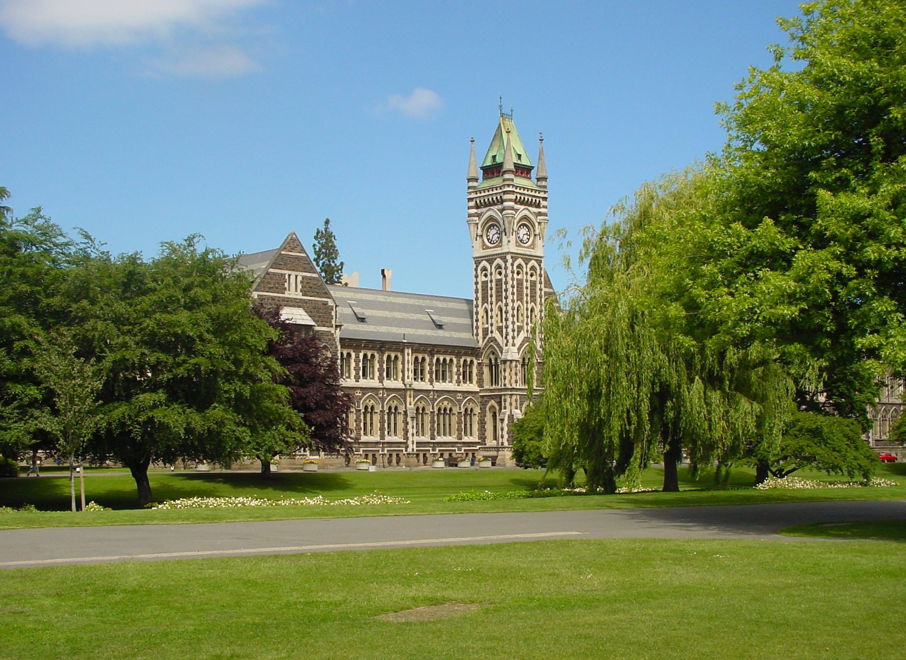 University of Otago campus Dunedin course